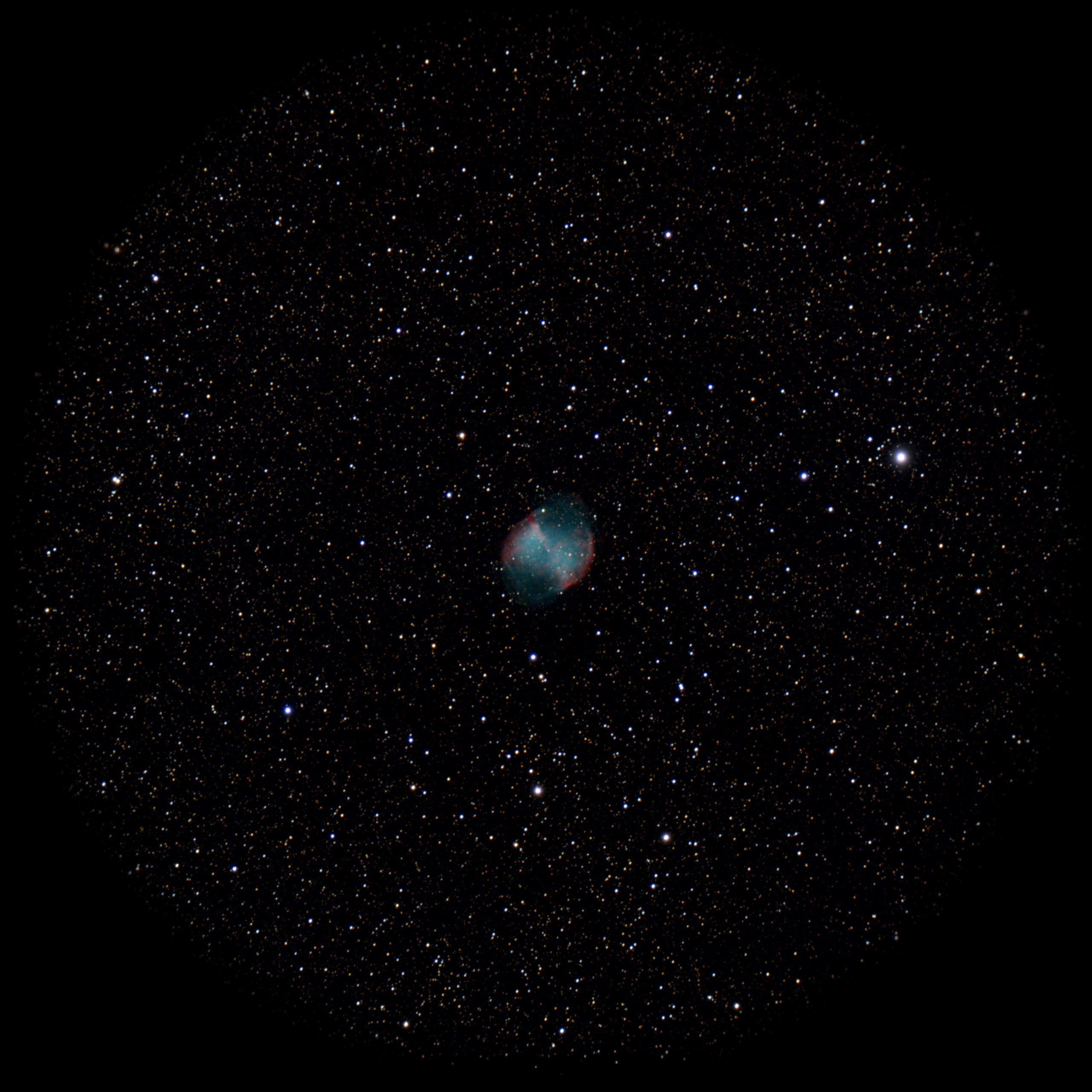 Pinwheel Galaxy — Spiral Galaxy, captured through our electronic eyepiece